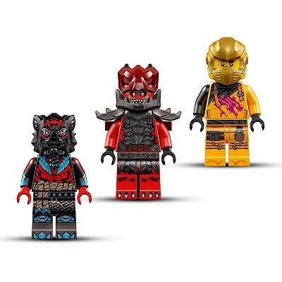 LEGO NINJAGO Ras and Arin's Super Storm Jet Building Toy 71833