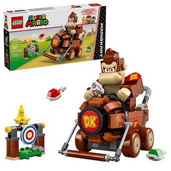 LEGO Super Mario: Mario Kart Donkey Kong & DK Jumbo Building Toy 72033