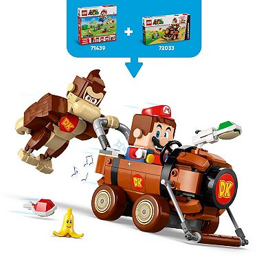 LEGO Super Mario: Mario Kart Donkey Kong & DK Jumbo Building Toy 72033
