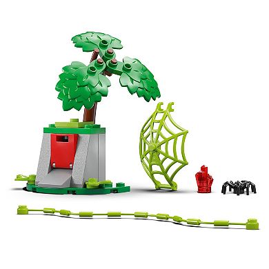 LEGO Marvel Spidey And His Amazing Friends Spin and Electro Dinosaur Vehicle Chase 11198 Building Kit (124 Pieces)