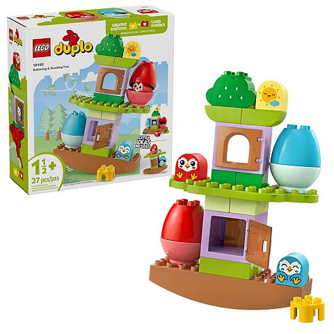 Детские конструкторы LEGO DUPLO My First Balancing & Stacking Tree 10440 Building Kit (27 Pieces)