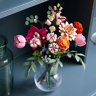 LEGO Botanicals Pretty Pink Flower Bouquet 10342