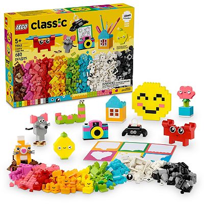 LEGO Classic Creative Happy Box Set 11042 Building Kit (680 - Main Image