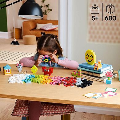 LEGO Classic Creative Happy Box Set 11042 Building Kit (680 Pieces)