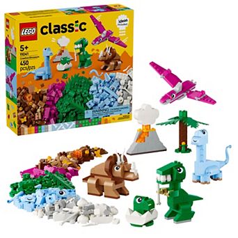 LEGO Classic Creative Dinosaurs 11041 Building Kit (450 Pieces)