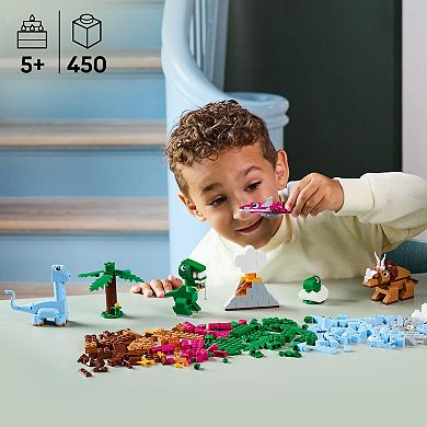 LEGO Classic Creative Dinosaurs 11041 Building Kit (450 Pieces)