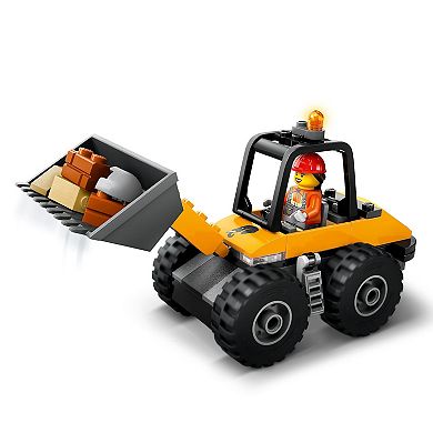 LEGO City Yellow Construction Wheel Loader Building Toy 60450