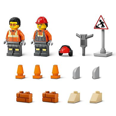 LEGO City Yellow Construction Wheel Loader Building Toy 60450