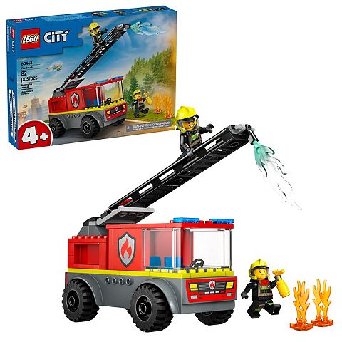 Детские конструкторы LEGO City Fire Ladder Truck Toddler Building Toy 60463