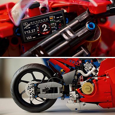 LEGO Technic Ducati Panigale V4 S Motorcycle Model Building Set 42202