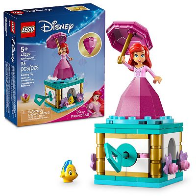 Disney Princess Twirling Ariel Building Toy 43259 by LEGO