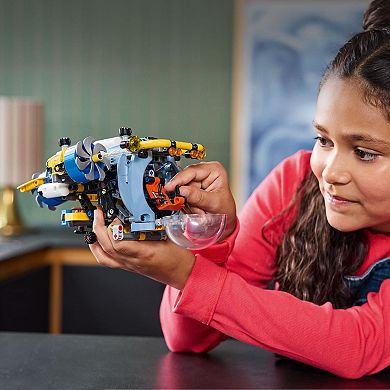 LEGO Technic Deep-Sea Research Submarine 42201 Building Kit (413 Pieces)