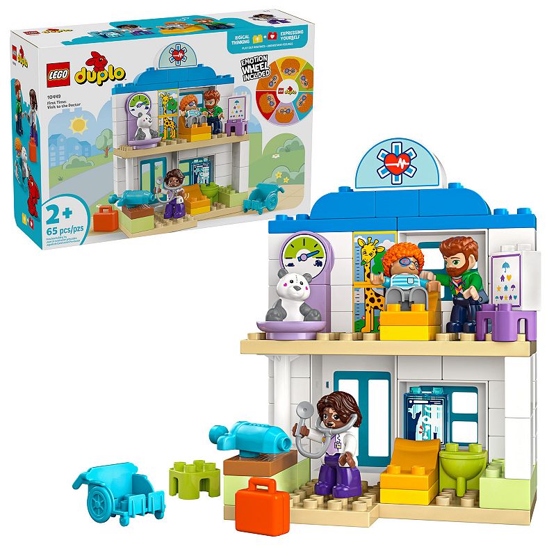 UPC 673419405614 product image for LEGO DUPLO Town First Time Visit with the Doctor Office Playset 10449 Building K | upcitemdb.com
