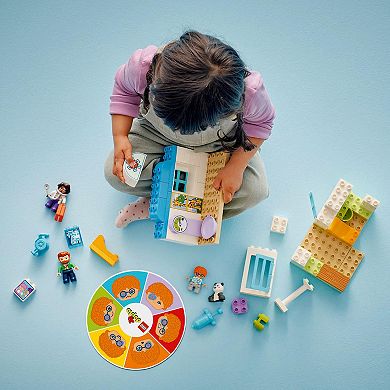 LEGO DUPLO Town First Time Visit with the Doctor Office Playset 10449 Building Kit (65 Pieces)