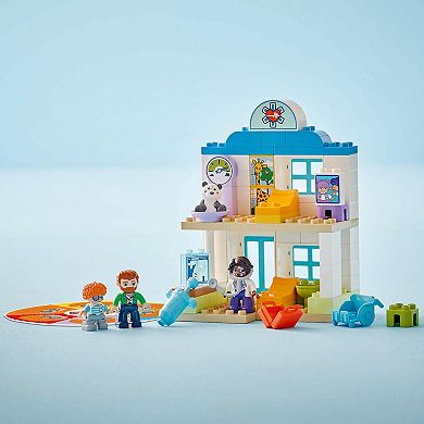 LEGO DUPLO Town First Time Visit with the Doctor Office Playset 10449 Building Kit (65 Pieces)
