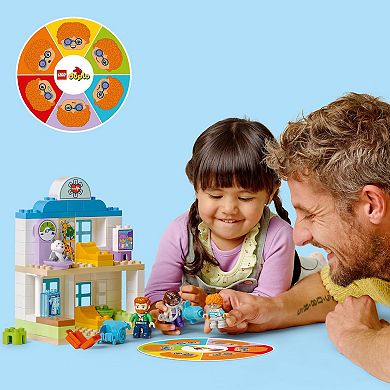 LEGO DUPLO Town First Time Visit with the Doctor Office Playset 10449 Building Kit (65 Pieces)