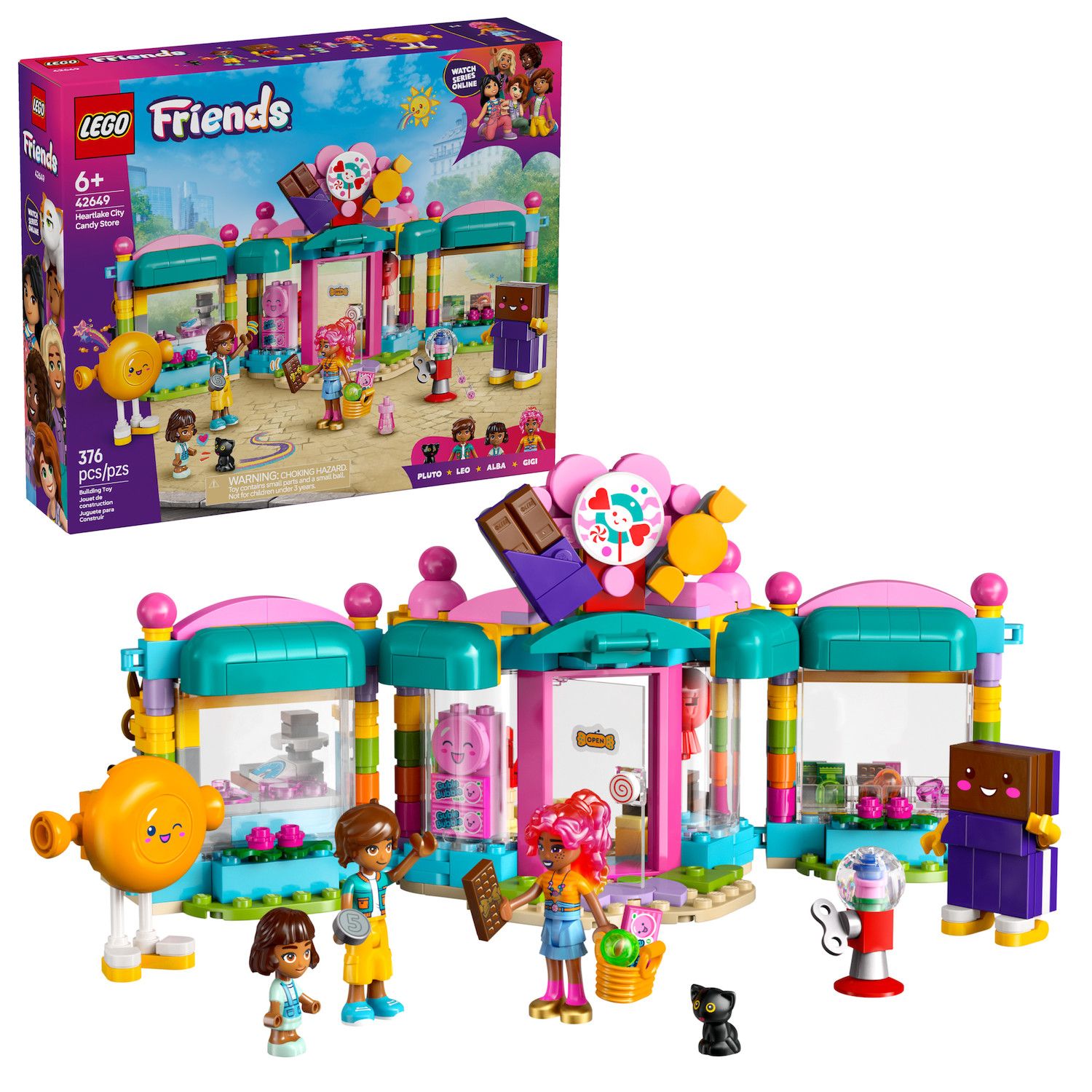 Детские игрушки LEGO Friends Heartlake City Candy Store Building Toy 42649