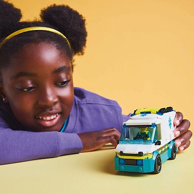 LEGO City Emergency Ambulance Building Toy 60451