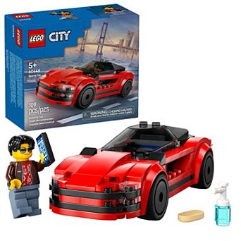 LEGO City Red Sports Car Building Toy 60448
