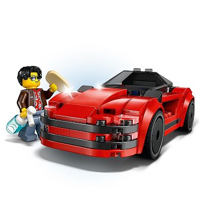 LEGO City Red Sports Car Building Toy 60448