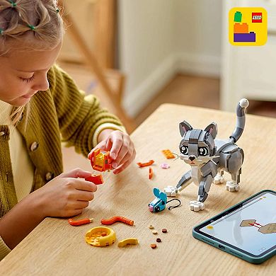 LEGO Creator 3 in 1 Playful Cat 31163 Building Kit (407 Pieces)