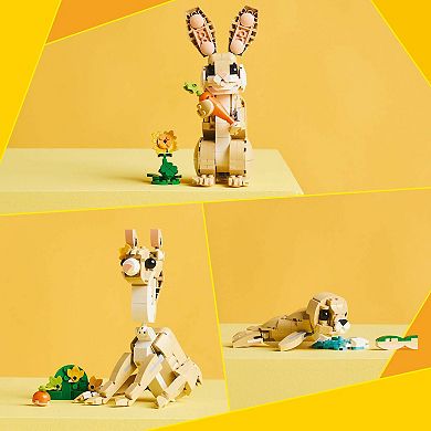 LEGO Creator 3 in 1 Cute Bunny Set 31162 Building Kit (326 Pieces)