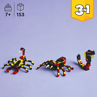 LEGO Creator 3 in 1 Wild Animals Surprising Spider 31159 Building