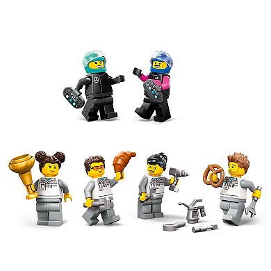 LEGO City F1 Garage & Mercedes-AMG & Alpine Cars Toy 60444