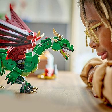 LEGO Creator 3 in 1 Medieval Dragon 31161 Building Kit (715 Pieces)