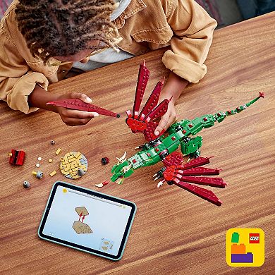 LEGO Creator 3 in 1 Medieval Dragon 31161 Building Kit (715 Pieces)