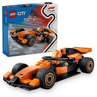 LEGO City F1 Driver with McLaren Race Car Building Toy 60442