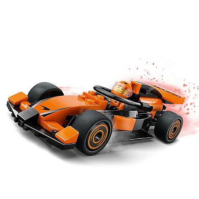 LEGO City F1 Driver with McLaren Race Car Building Toy 60442
