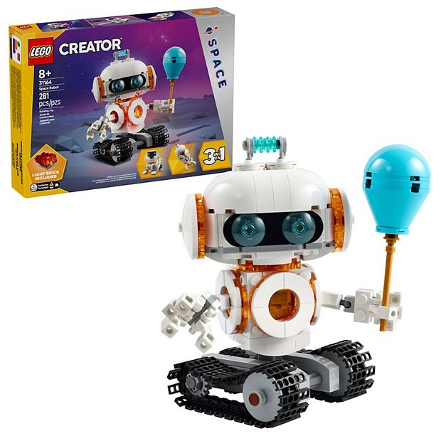 LEGO Creator 3 in 1 Space Robot 31164 Building Kit (281 Pieces)
