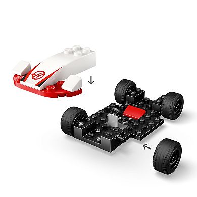 LEGO City F1 Williams Racing & Haas F1 Race Cars Building Toy 60464