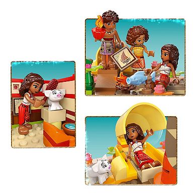 Disney's Moana 2 Moana’s Adventure Canoe Fantasy Toy Boat Building Set 43270 by Lego