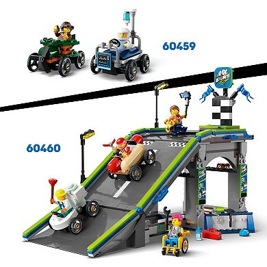 LEGO City Airplane vs. Hospital Bed Race Car Pack Building Toy 60459