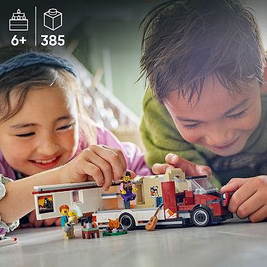LEGO City Holiday Adventure Camper Van Building Toy Set 60454