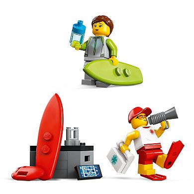 LEGO City Lifeguard Beach Rescue Truck Building Toy 60453