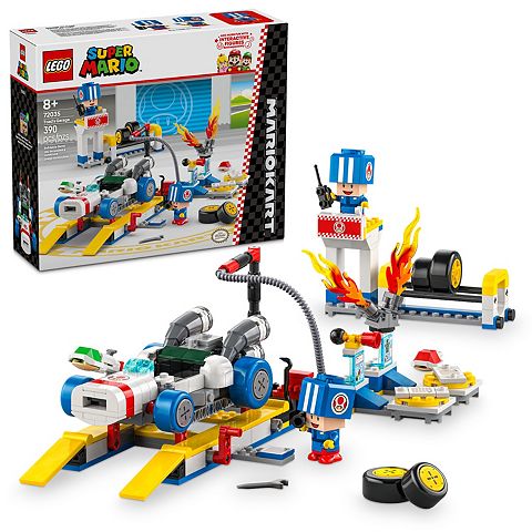 Детские конструкторы LEGO Super Mario: Mario Kart Toad's Garage Building Toy 72035
