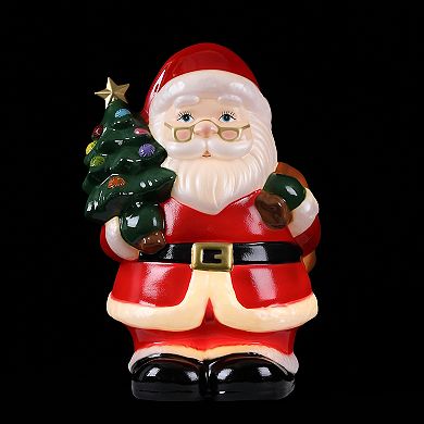 Mr Christmas Lit Santa Blow Mold Floor Decor