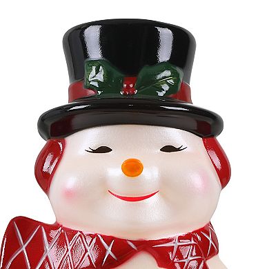 Mr Christmas Lit Snowman Blow Mold Floor Decor