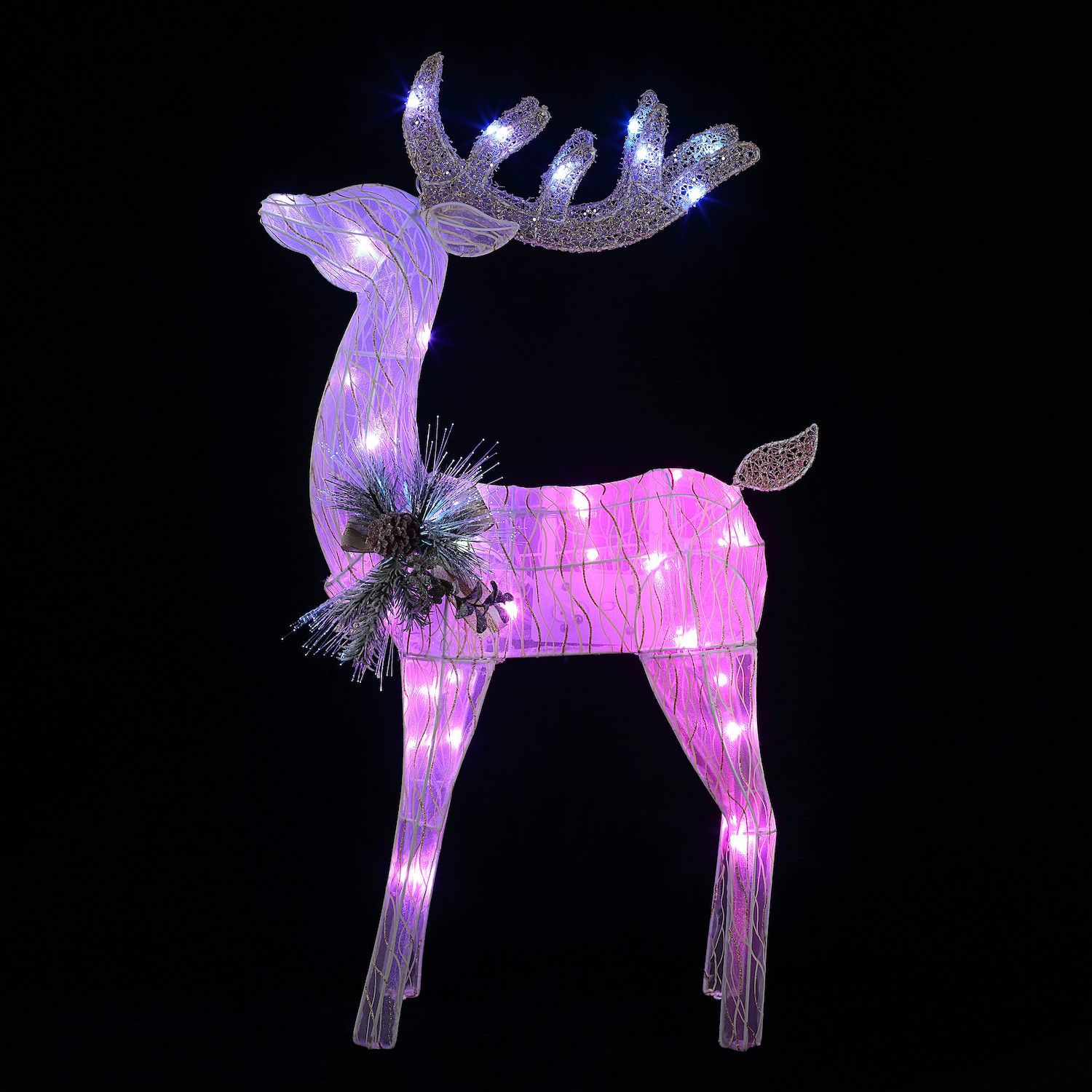 Mr. Christmas Animated Fiber-Optic Reindeer - Thumbnail 2