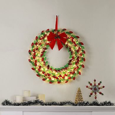 Mr Christmas 30 in. Retro LED Wreath