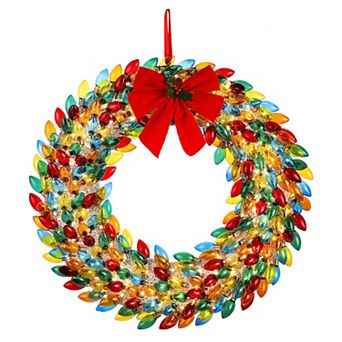 Mr Christmas 30 in Retro Multi-Color LED Wreath