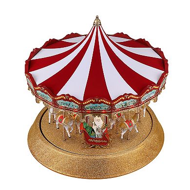 Mr. Christmas 17 in. Animated Sparkle Carousel