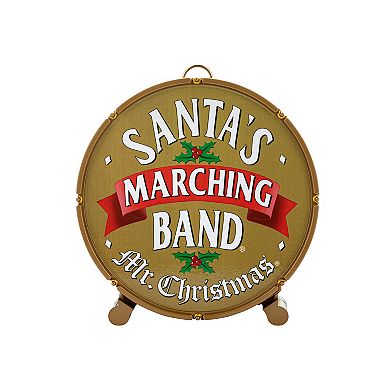 Mr Christmas 6-in. Animated Santas Marching Band 5-piece Set
