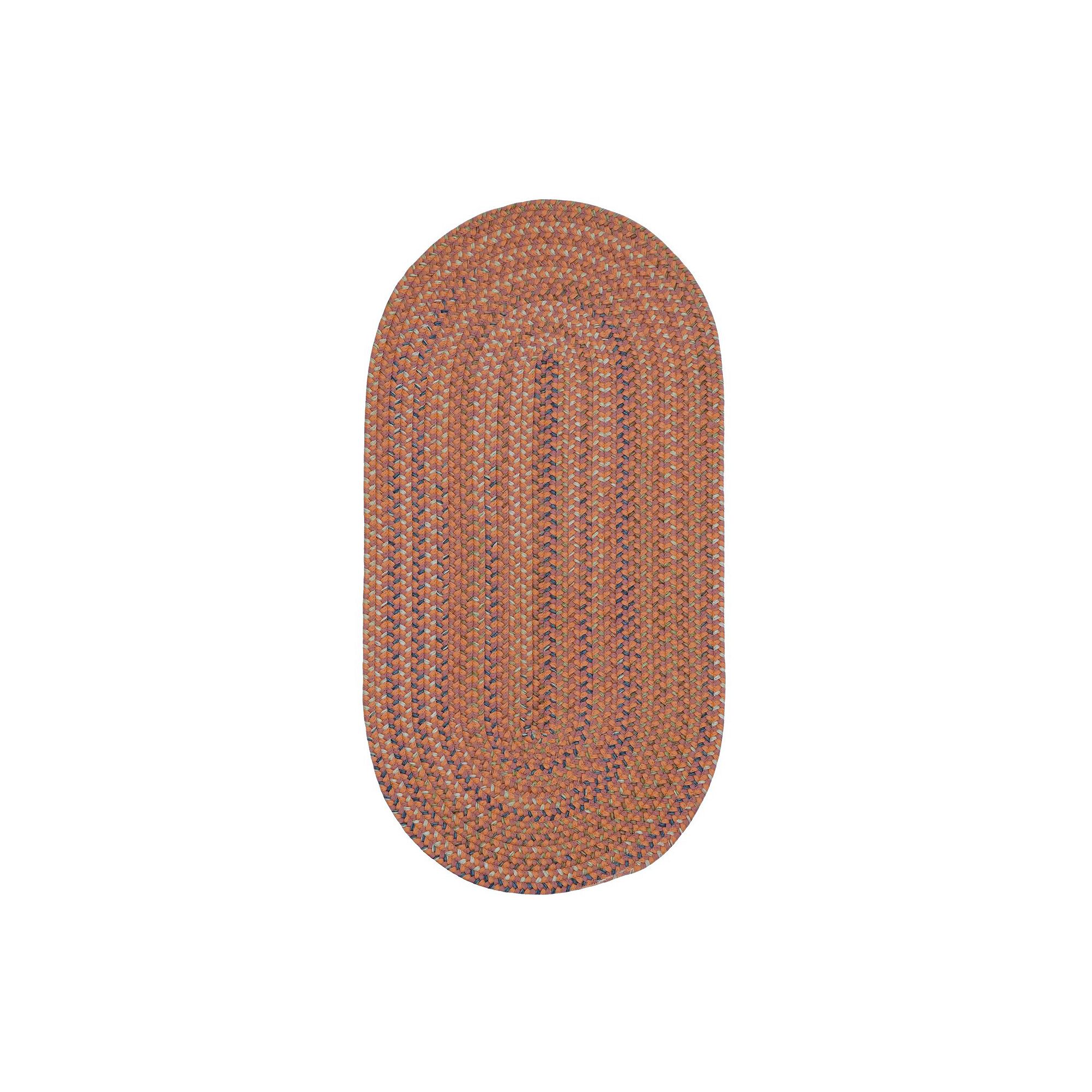 Colonial Mills Stonegate Reversible Multi Runner Rug, Rusted Red