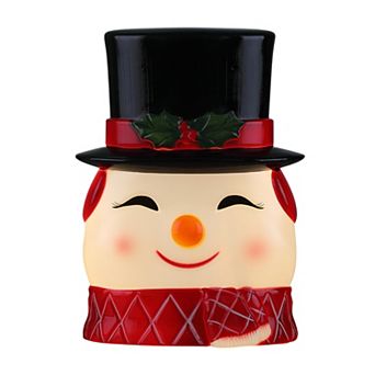 Mr Christmas 12 in Blow Mold Snowman Lit Tree Topper