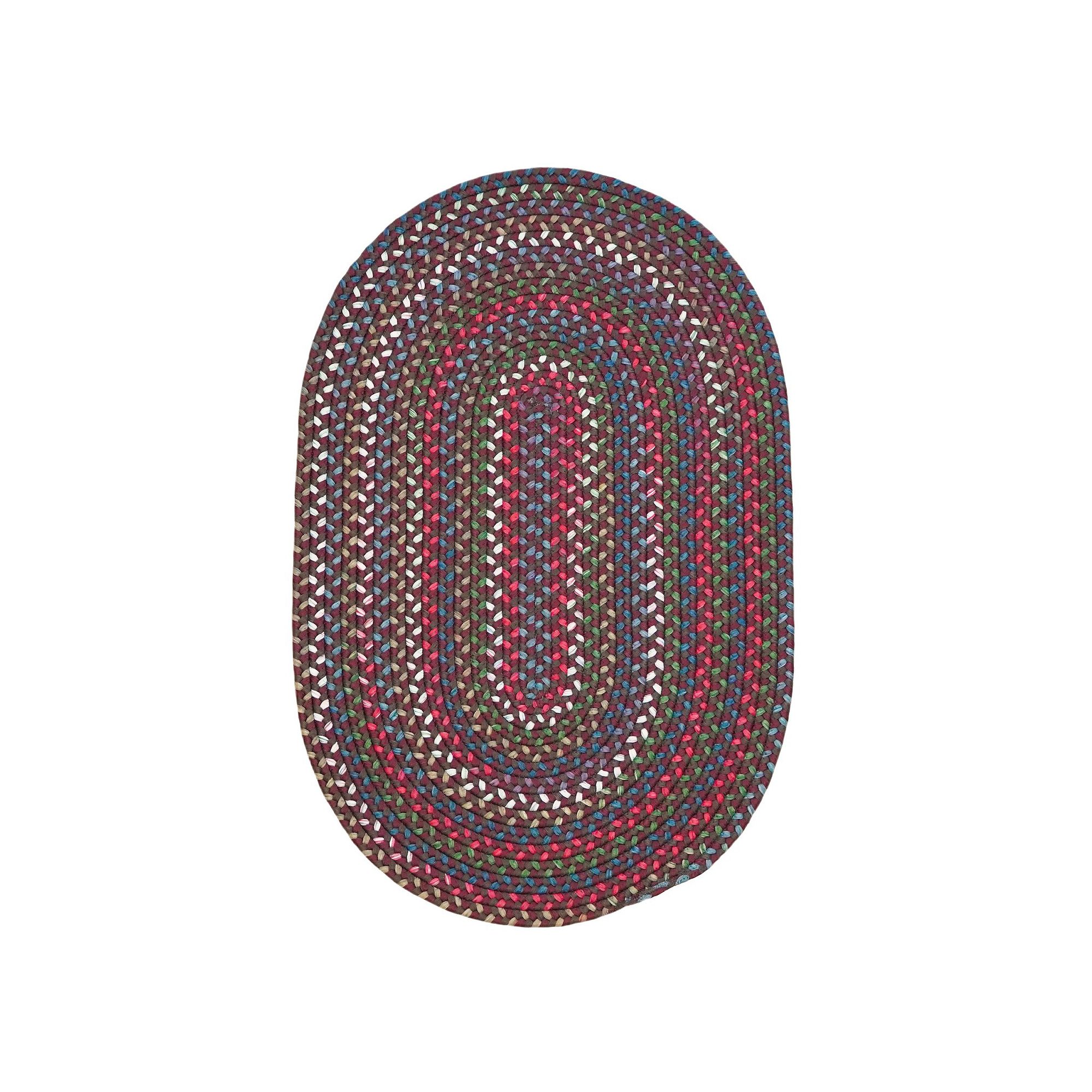 Colonial Mills The Hammersmith Classic Braided Area Rug, Brickyard
