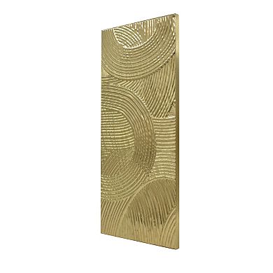 Belle Maison Metal Panel Wall Décor